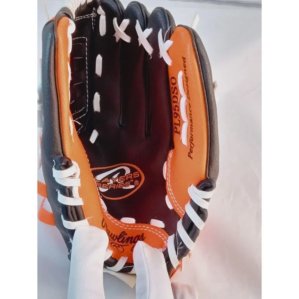 Rawlings Small Kids Baseball Glove (PL95DSO) Players Series Performance Designed